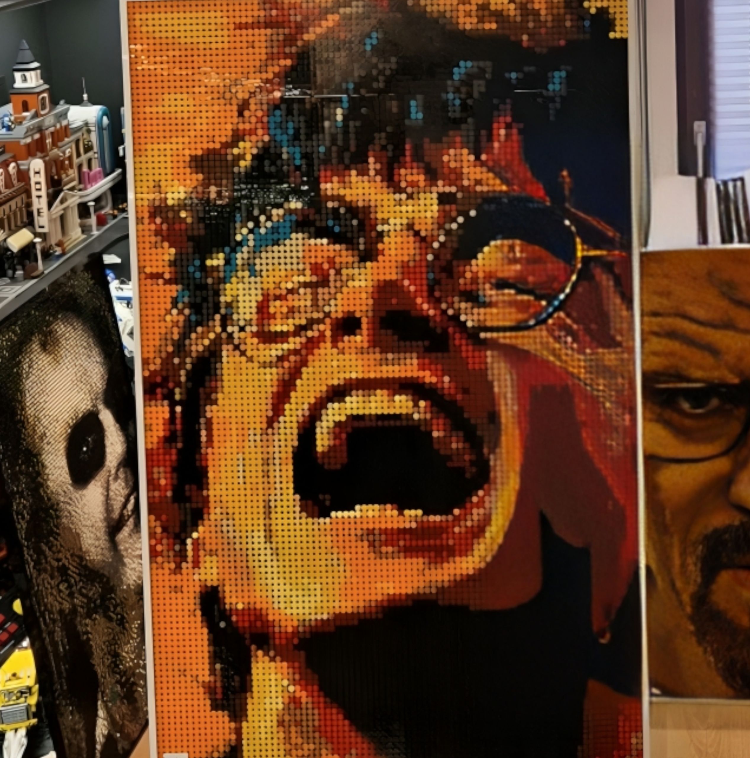 The Scream Mosaic instructions