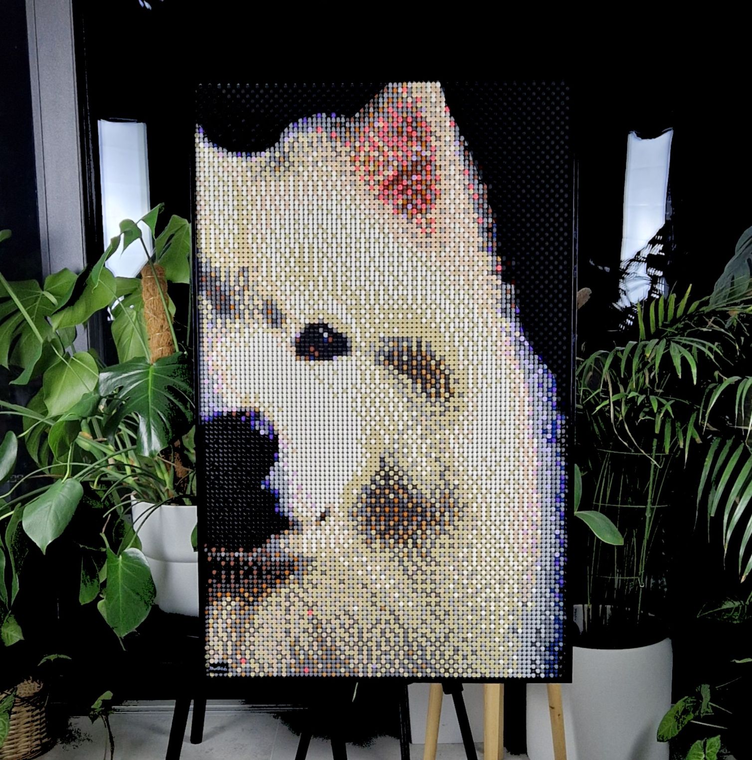 Samoyed Mosaic instructions