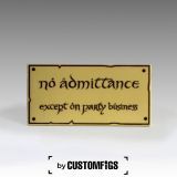 tile no admittance