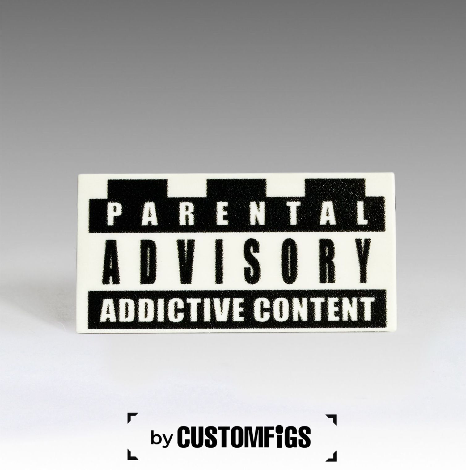 PARENTAL ADVISORY TILE 2X4