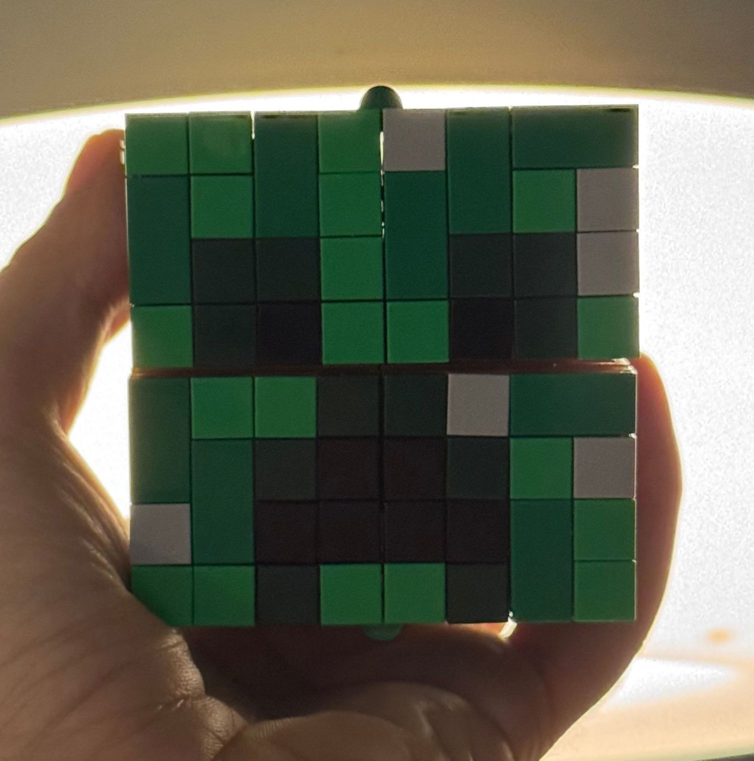 Creeper Infinity Cube instructions